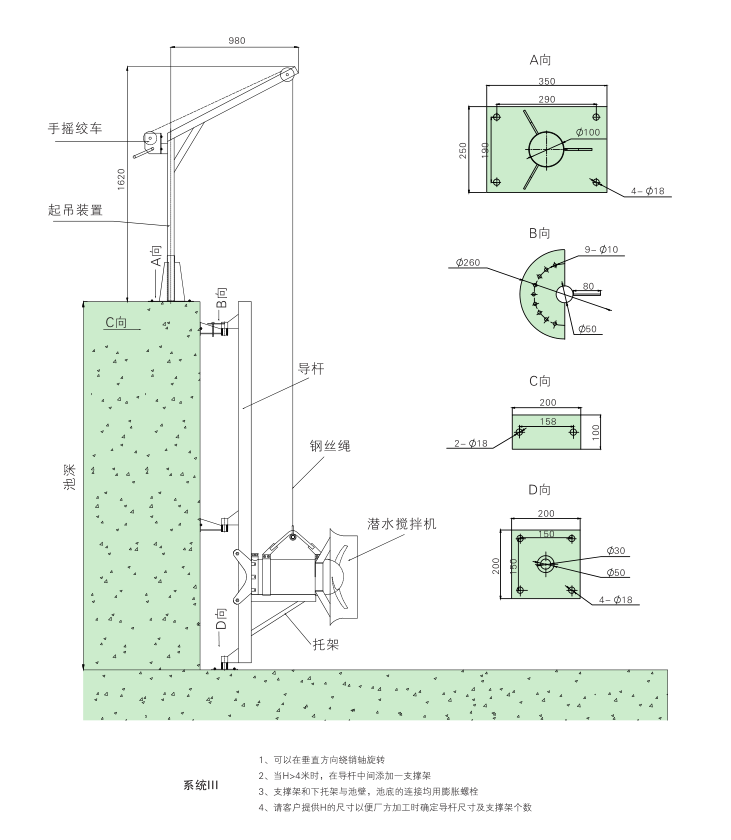 潛水?dāng)嚢铏C QJB10/12-620/3-480C/S